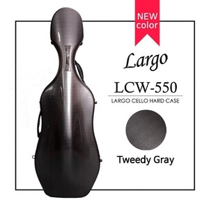 라르고 하드 첼로케이스 Tweedy Gray (LCW-550)
